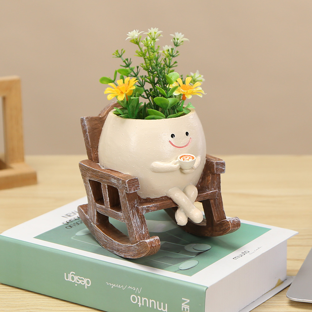 Yaratıcı Sallanan Sandalye/Sal - Echeveria Succulent incelemesi ve fiyatı