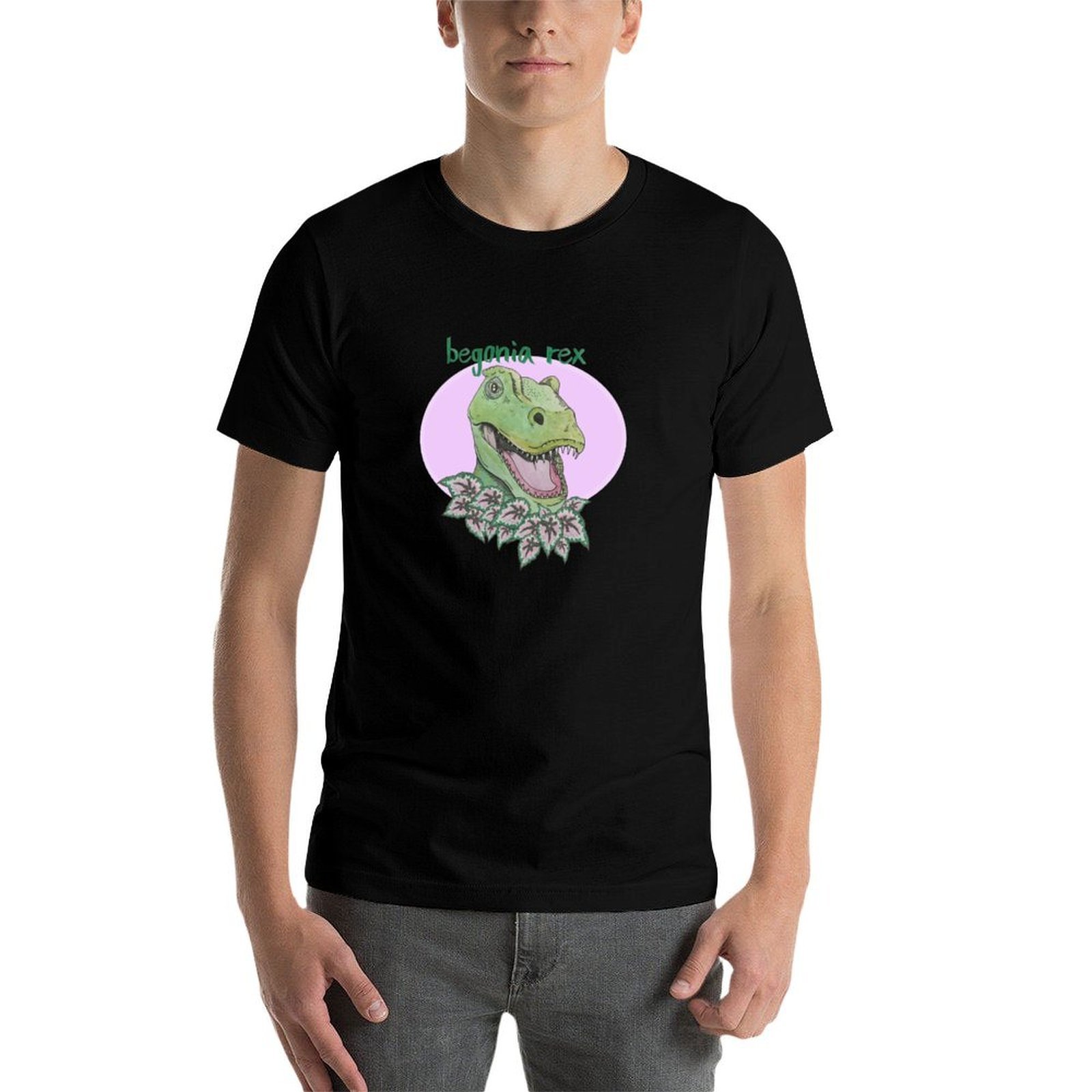 T rex begonya (pembe) tişört,  - Begonia Rex incelemesi ve fiyatı